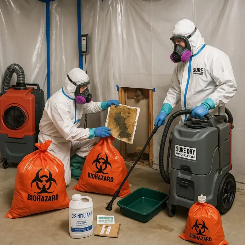 Contaminated Water Handling Protocols process in Katy, TX