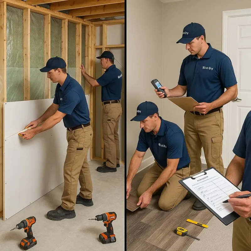 Repairs and Reconstruction process in Katy, TX