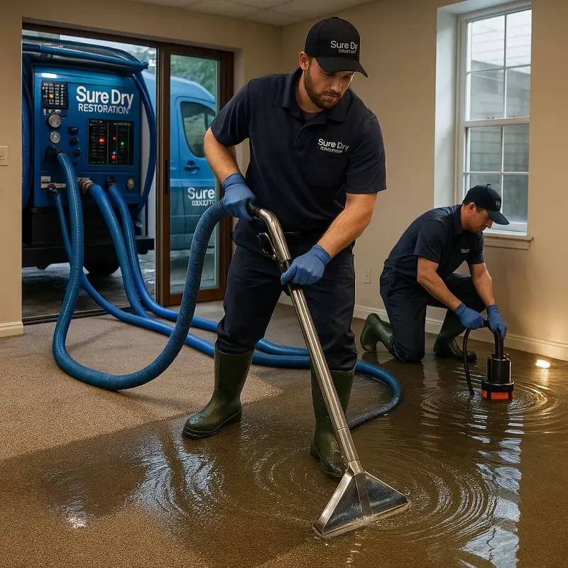 Water Extraction and Removal process in Katy, TX